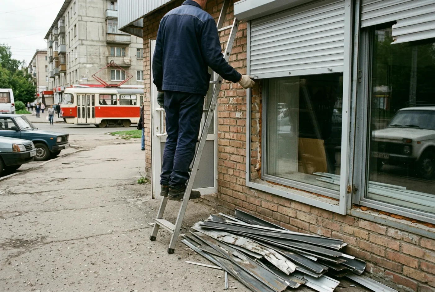 Замена рольставней в Краснодаре